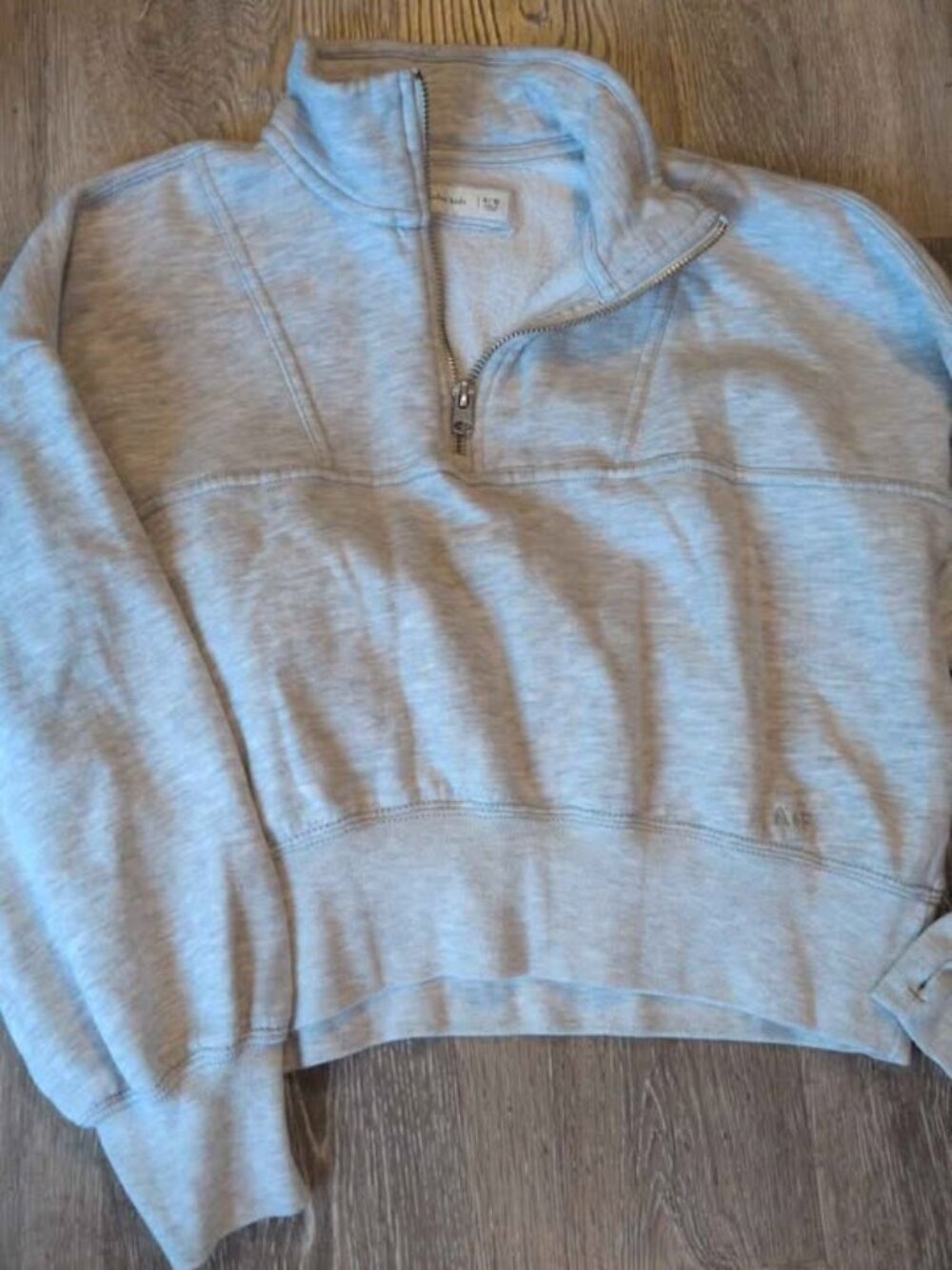 Abercrombie Kids 1/4 Zip Pullover Sweatshirt girls 9/10